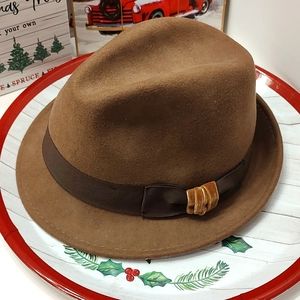 ❤️Vintage EUC Callanan European Limited Edition Wool Fedora Style Unisex Hat